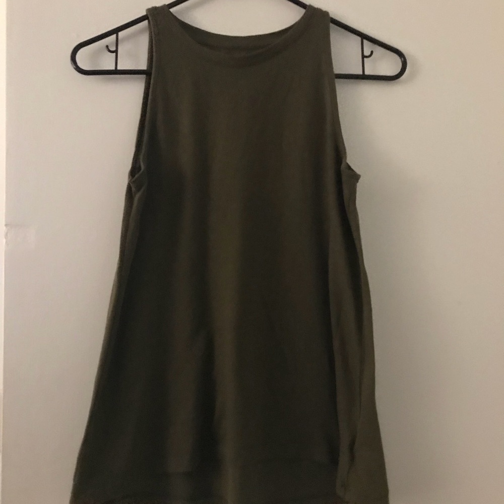 Dark Green Tank Top